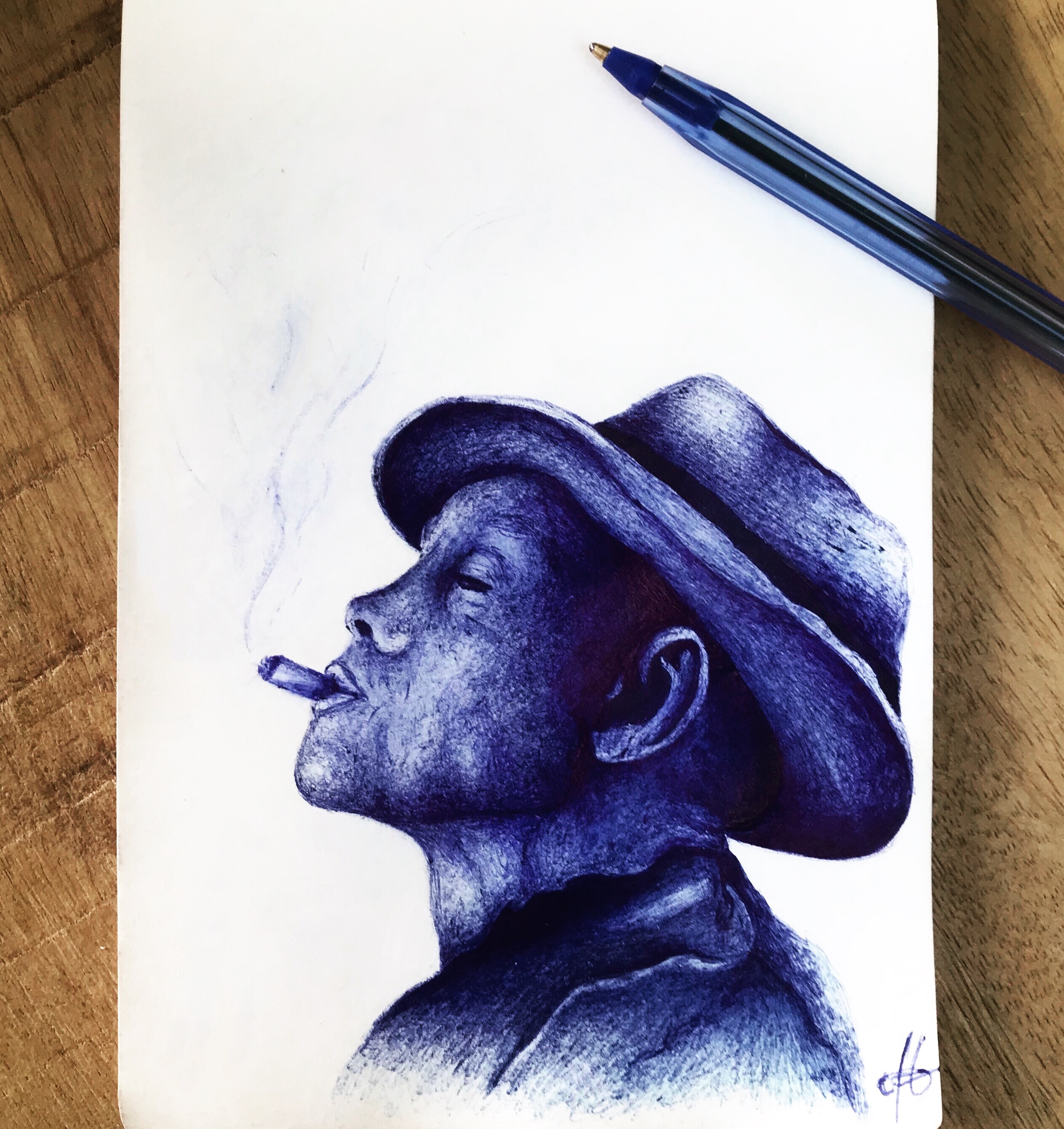 Monsieur avec un cigar