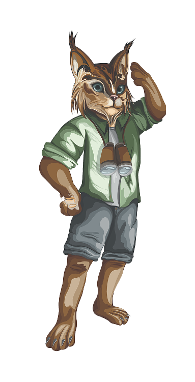 Mascotte en entier en couleur