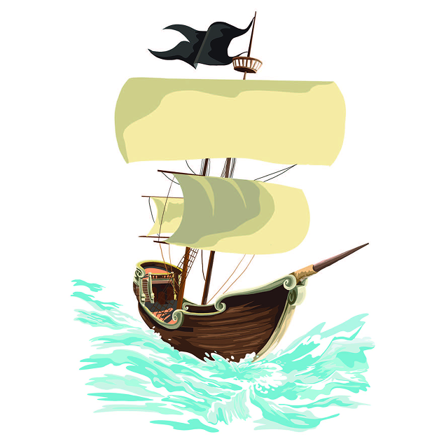 Illustration d'un navire